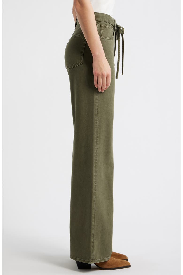 The Ultimate Wide-Leg Jeans in Airy Denim, Alternate, color, FADED IVY