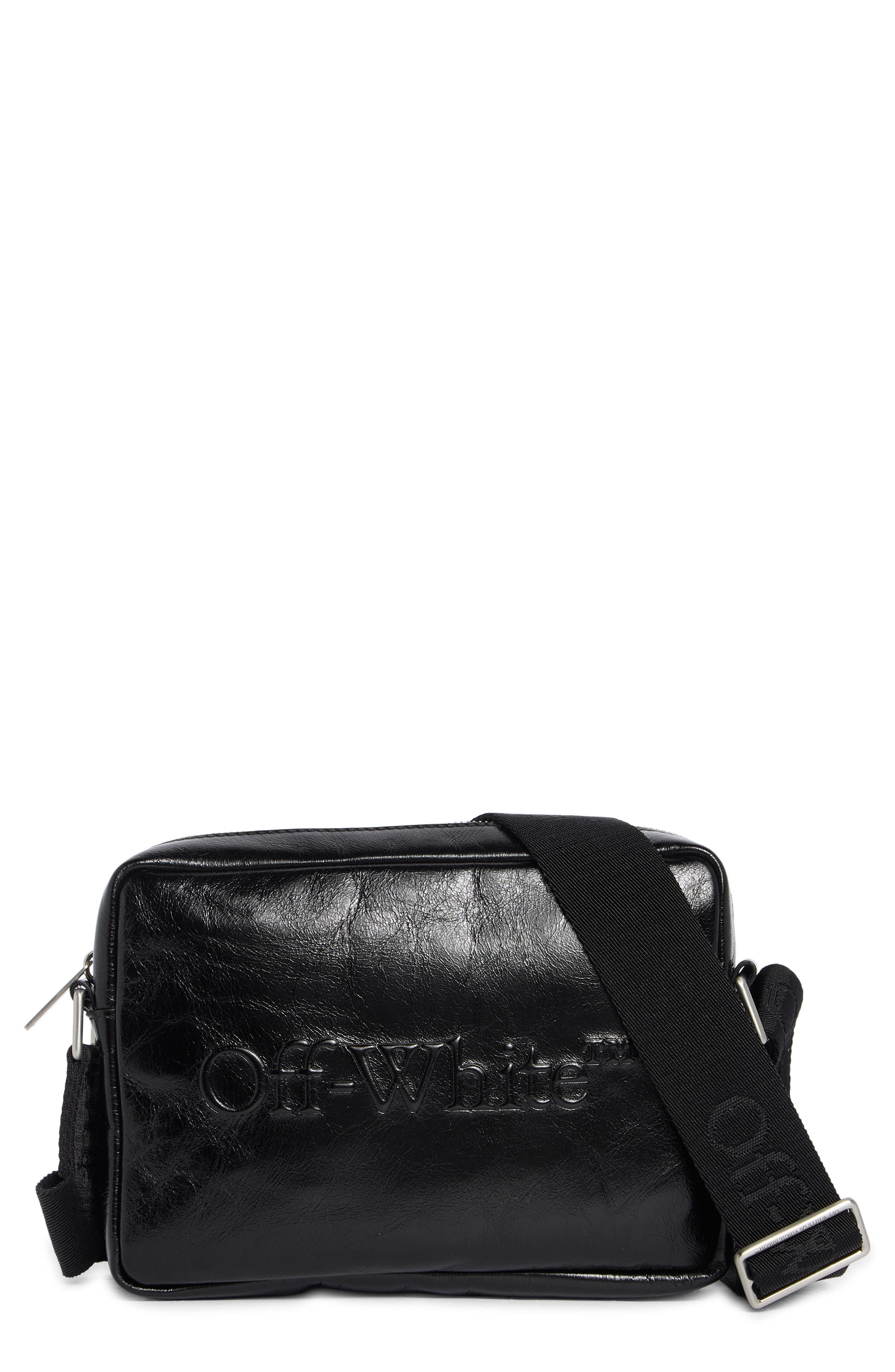 Off-White Bookish Leather Camera Bag