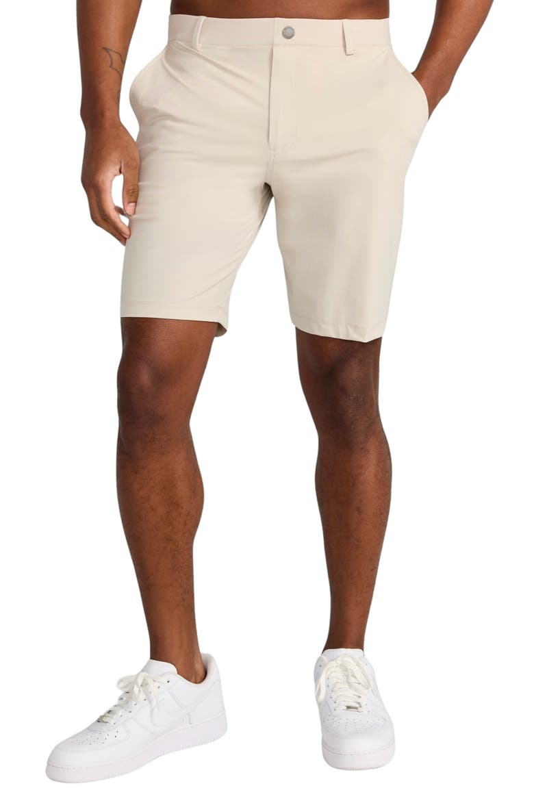 Hanover Pull-On Shorts, Alternate, color, STONE