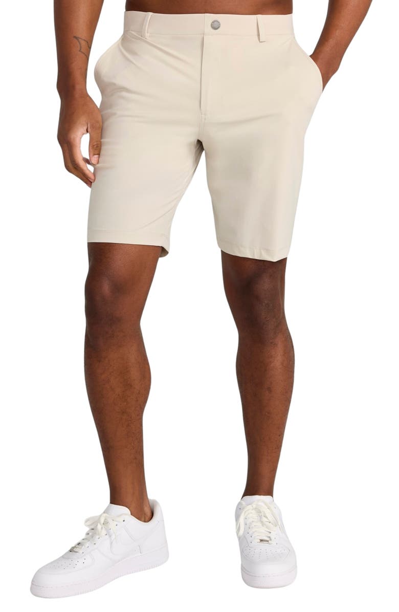 Redvanly Hanover Pull-On Shorts, Alternate, color, Stone