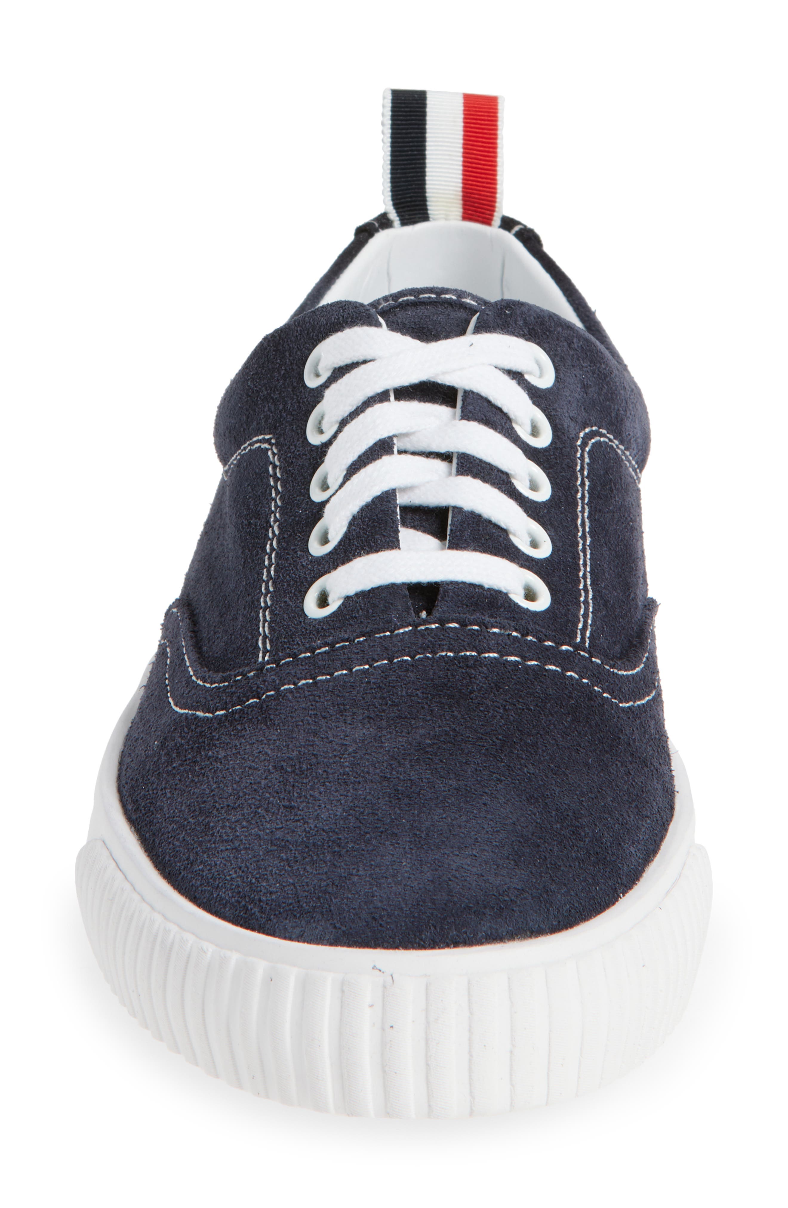 Heritage Low Top Sneaker, Alternate, color, NAVY