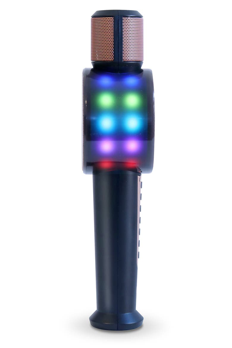Party Machine Karaoke Microphone, Alternate, color, ROSE GOLD
