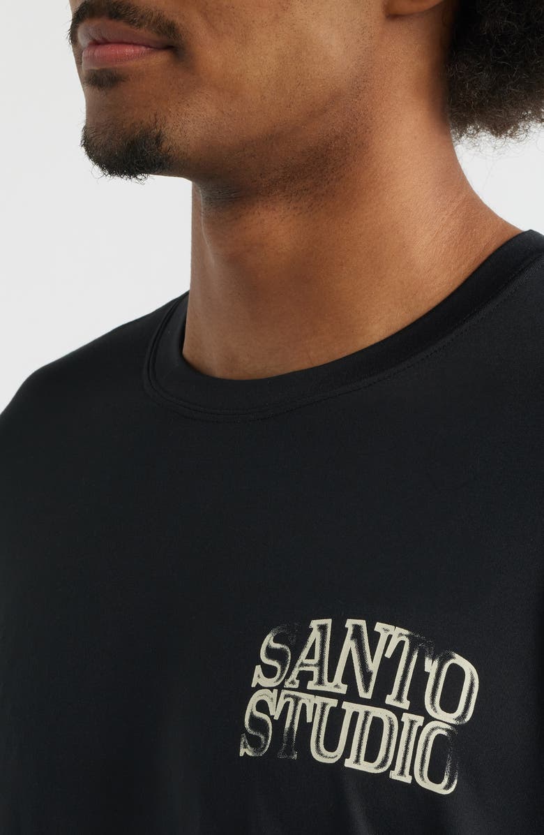 SANTO STUDIO True Tech Graphic T-Shirt, Alternate, color, Black