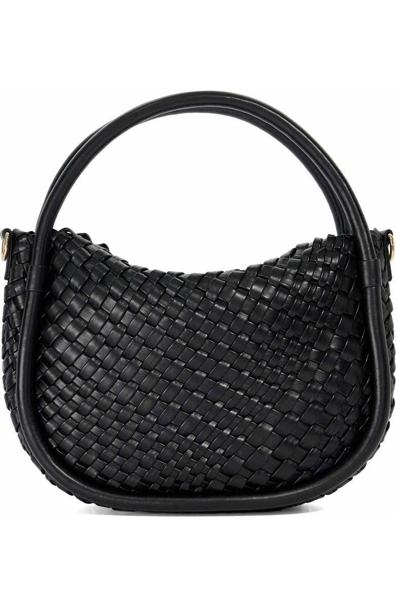 Dune London Dinideliberate Top Handle Bag, Alternate, color, Black