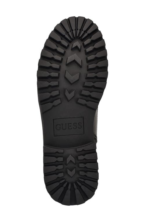 Guess Sionaa Lug Sole Boot In Black