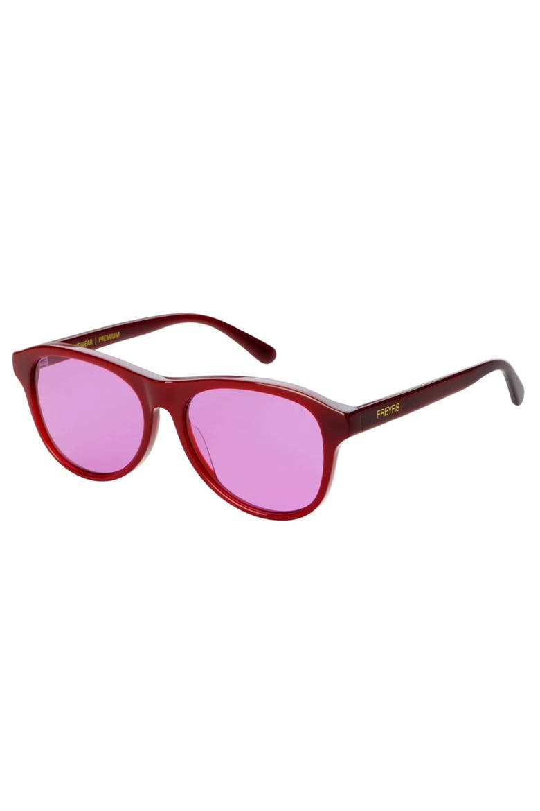 Remi Unisex Sunglasses, Alternate, color, Cherry