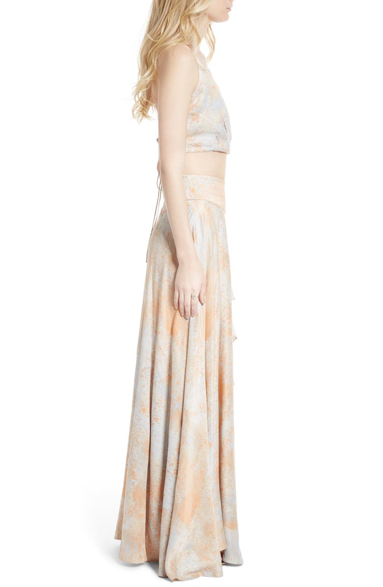 Free People Gardenia Two-Piece Maxi Dress, Alternate, color, 