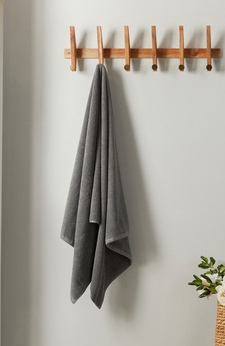 Woven & Weft Cotton 6-Piece Textured Towel Set, Alternate, color, 