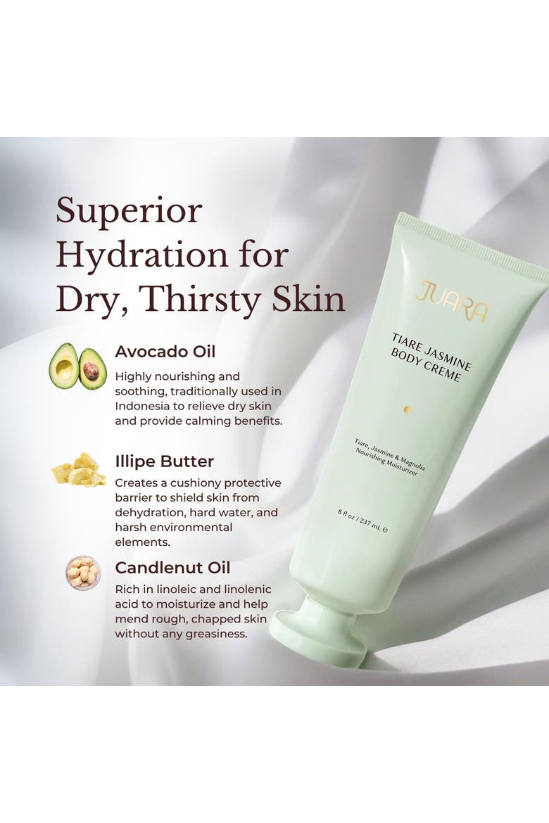 Tiare Jasmine Body Crème, Alternate, color, None
