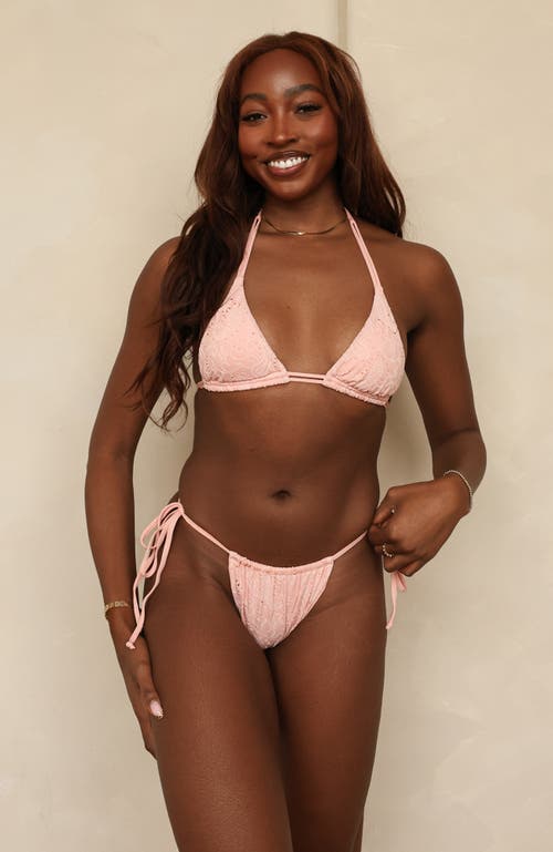 Dippin Daisys Lana Triangle Bikini Top In Blossom