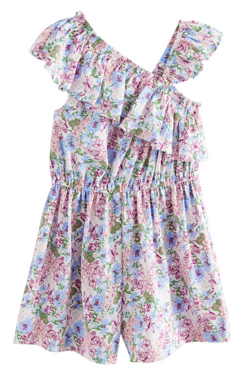 Next Kids' Ditsy Ruffle Romper In Pink