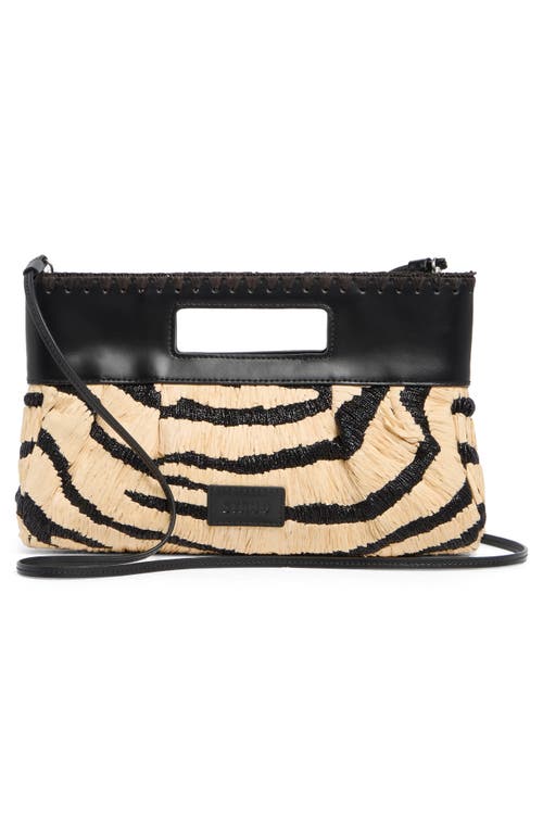 Staud Lena Raffia Clutch