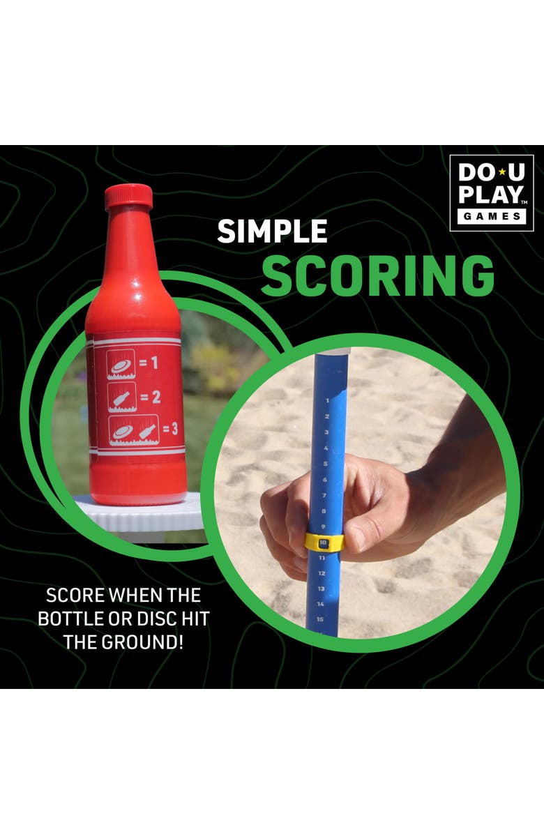 Do-U-Play Disc Duel Throwing Game, Tailgating Lawn Backyard Activity, Family, Alternate, color, Multicolored