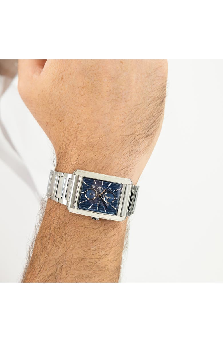 BOSS Principle Dress Multifunction Tank Bracelet Watch, 30.5mm x 42mm, Alternate, color,