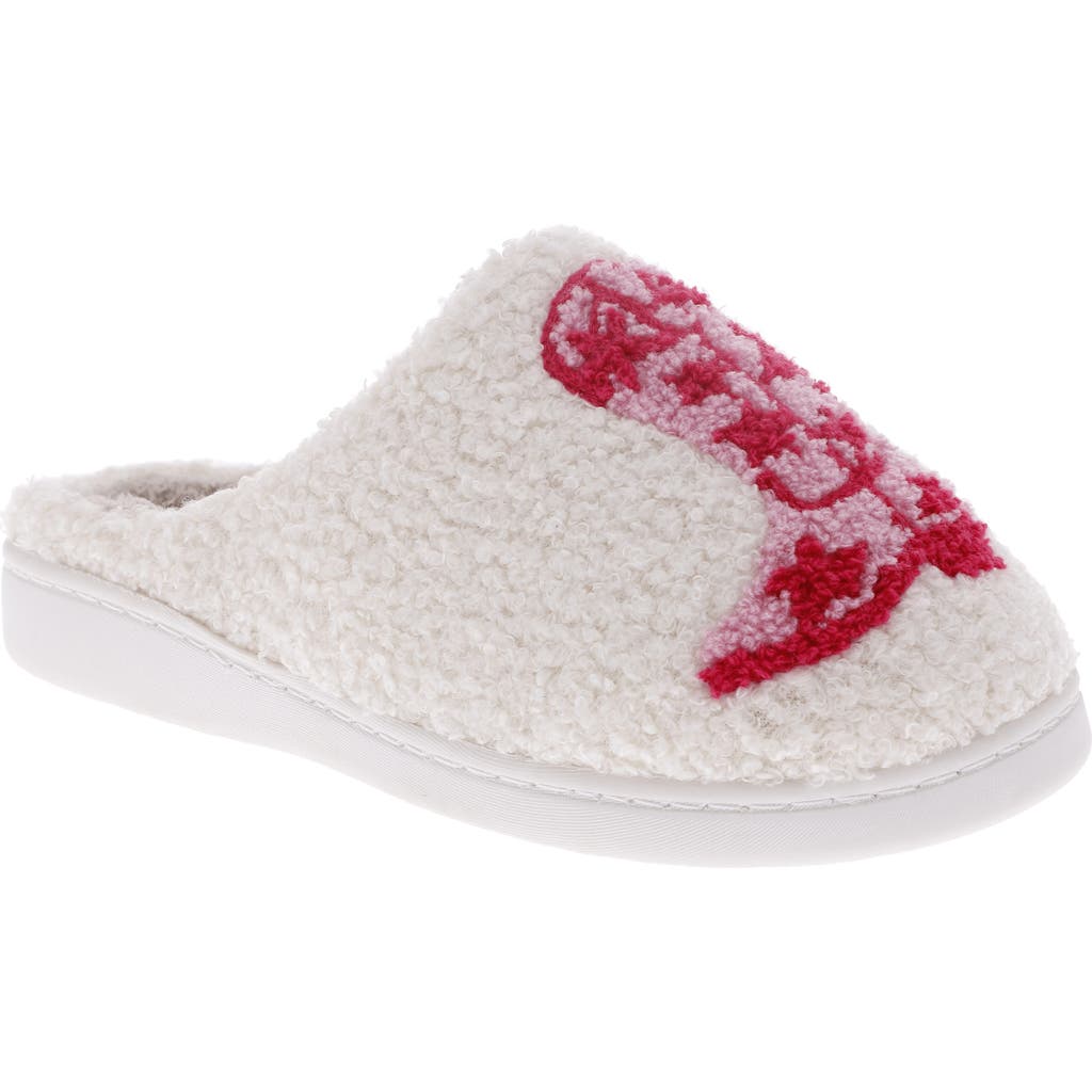 Mia Cozi Slipper In White