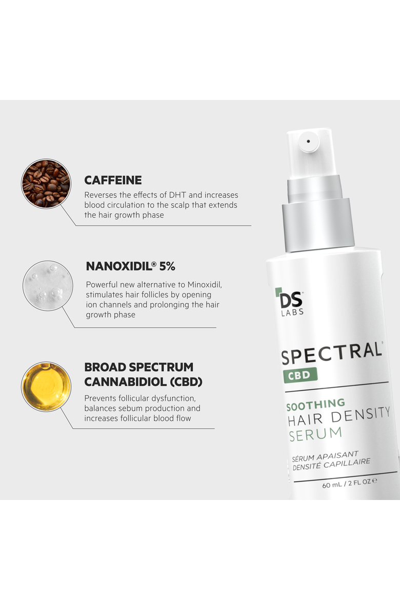 Spectral.CBD Hair Density Serum with CBD + Nanoxidil 5%, Alternate, color, No Color