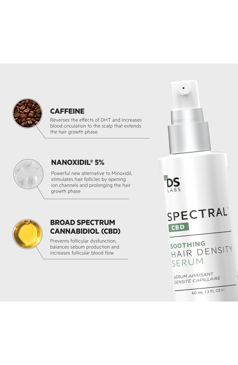 DS Laboratories Spectral.CBD Hair Density Serum with CBD + Nanoxidil 5%, Alternate, color, NO COLOR
