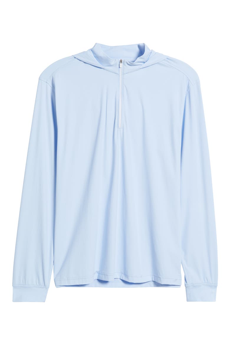 Robby Performance Quarter Zip Hoodie, Alternate, color, KONA