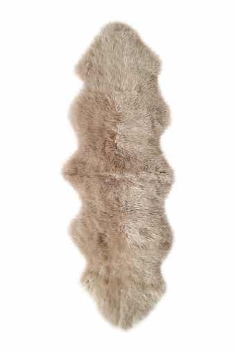 NATURAL New Zealand Genuine Sheepskin Throw