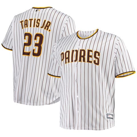 Men's Fernando Tatis Jr. White San Diego Padres Big & Tall Replica Player Jersey