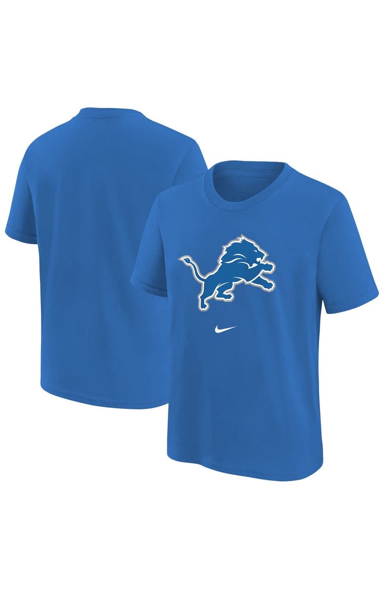 Nike Youth Nike Blue Detroit Lions Primary Logo Legend T-Shirt, Main, color, 