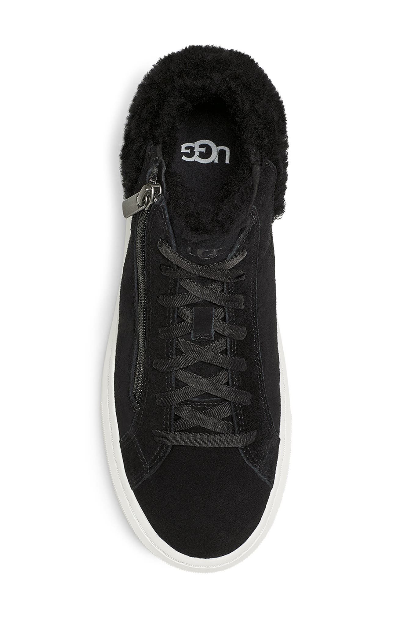 UGG<sup>®</sup> Alameda Zip Mid Sneaker, Alternate, color, 