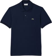 Lacoste Essentials Classic Fit Cotton Blend Piqué Polo
