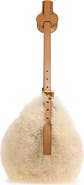 Chloé Paddington Genuine Shearling & Leather Shoulder Bag