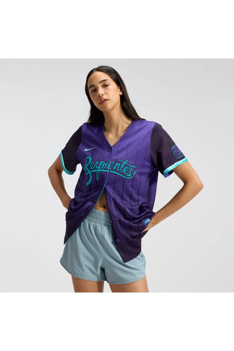Women's Nike Corbin Carroll Purple Arizona Diamondbacks 2025 City Connect Limited Player Jersey, Alternate, color, Purple