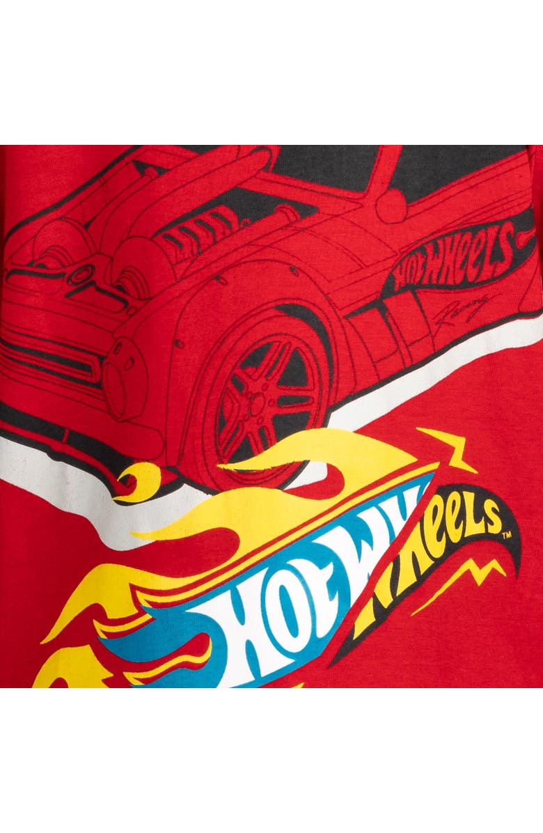 Hot Wheels 3-Pack Short Sleeve Tees, Alternate, color, Red Grey Black