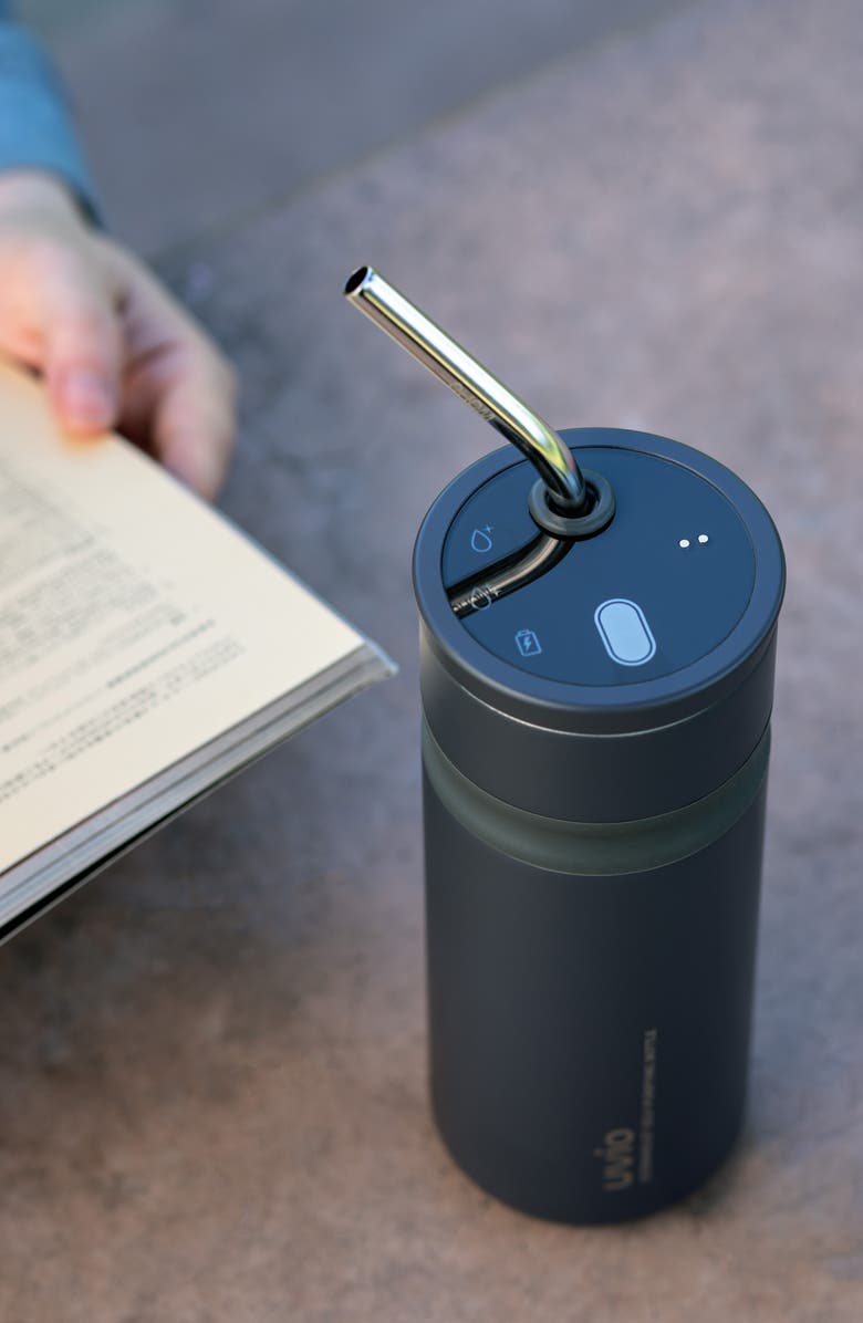 OHOM Uvio Ultraviolet Self-Purifying Straw Water Bottle, Alternate, color, 