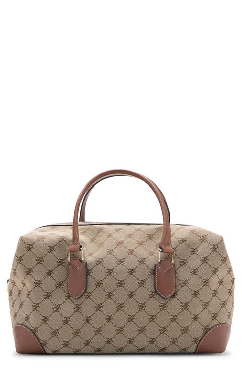 Logo Jacquard Bowling Bag