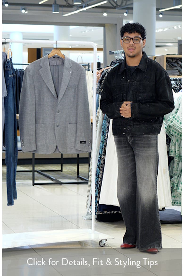 Relaxed Fit Icon Stretch Linen, Wool & Silk Sport Coat video