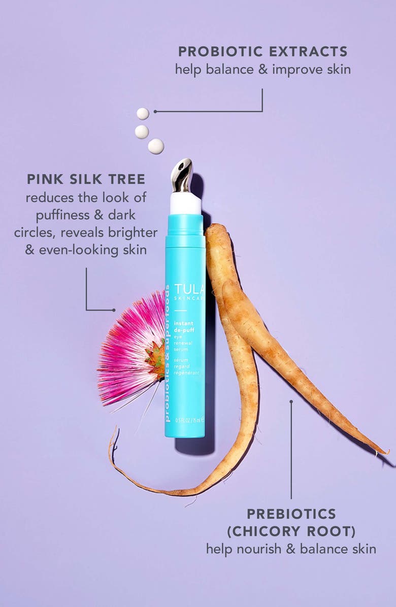 TULA Skincare Instant De-Puff Eye Renewal Serum, Alternate, color,