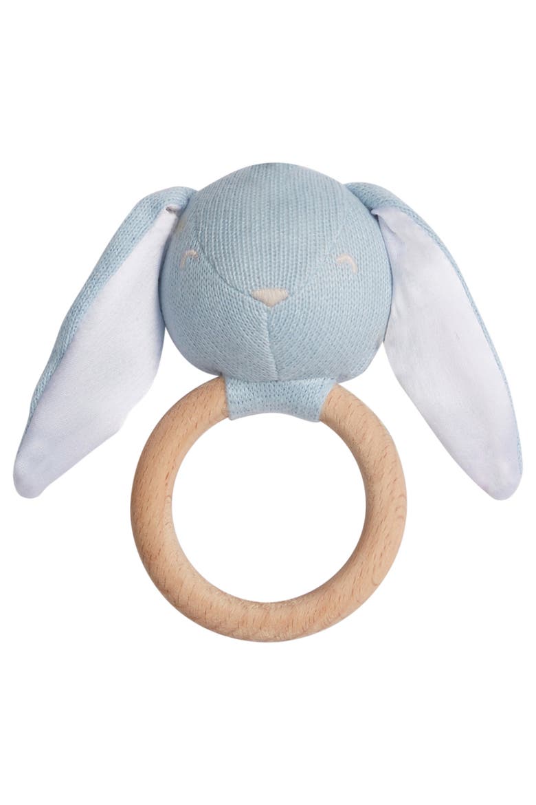 Kids' Rattle, Main, color, Blue Bunny
