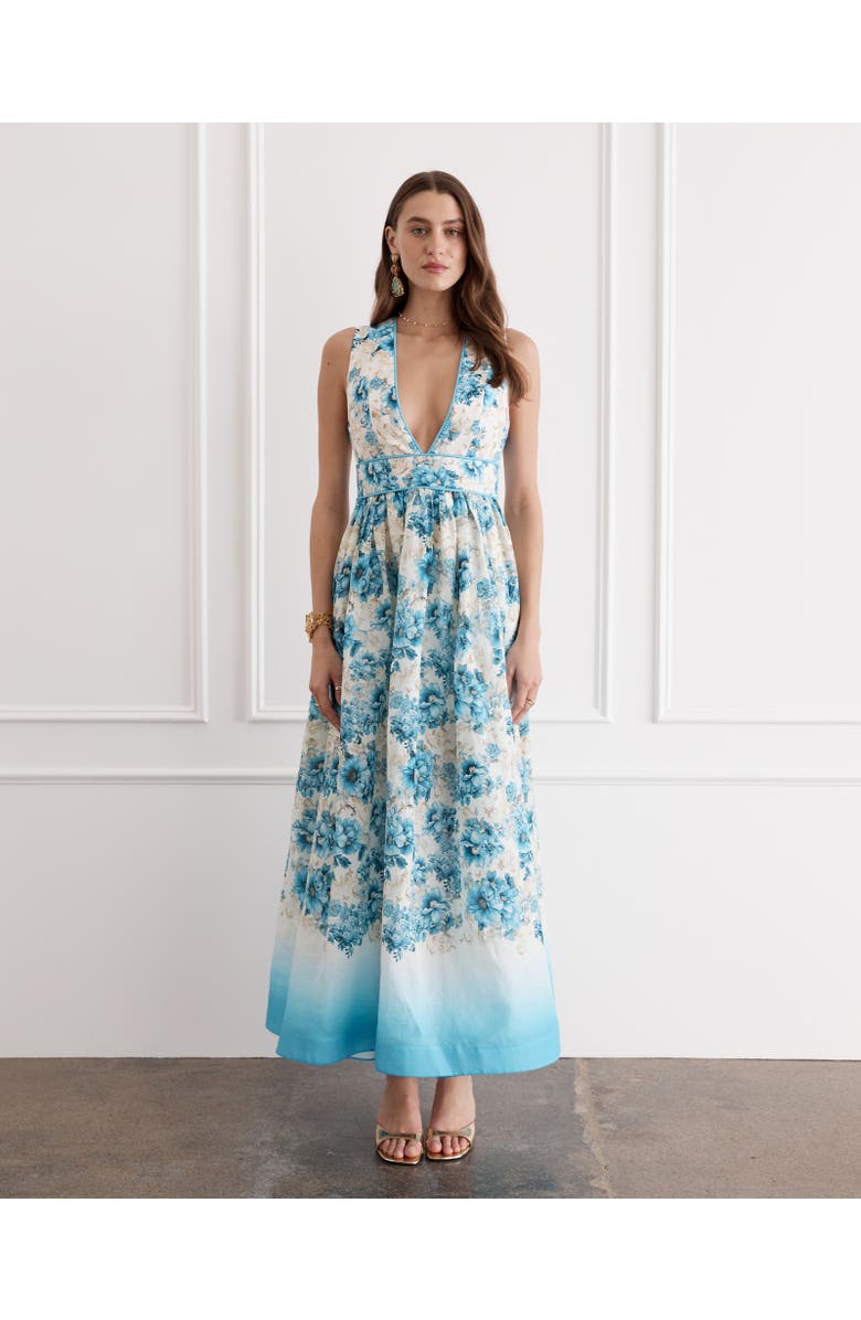 Aqua Blu Melody Maxi Dress, Main, color, Dauphine