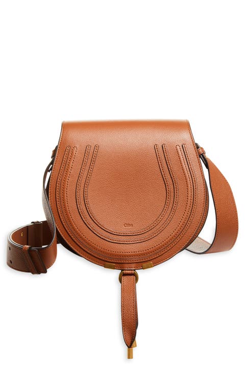 Large Marcie Leather Crossbody Bag
