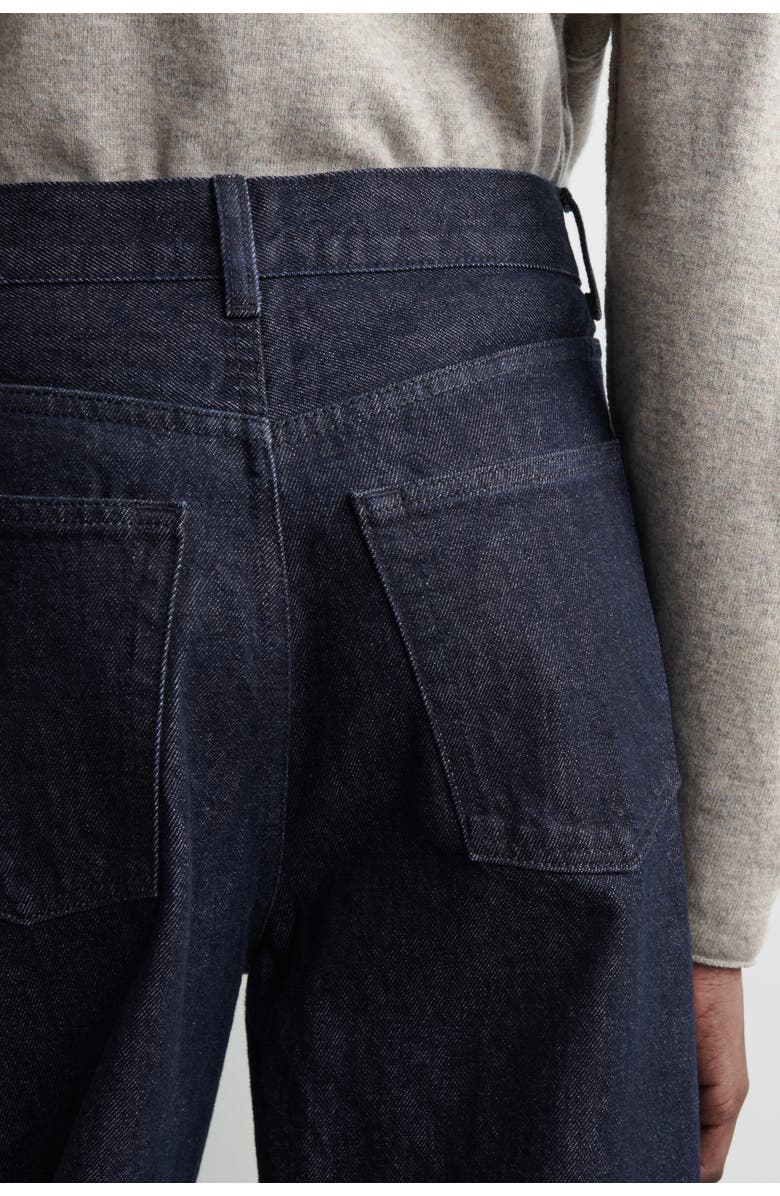 COS Dial Wide-Leg Jeans, Alternate, color, Dark Blue