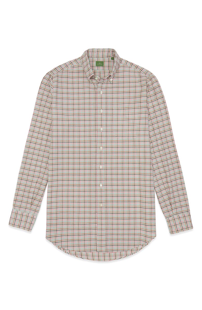 Sid Mashburn Gingham Button-Down Shirt, Alternate, color,