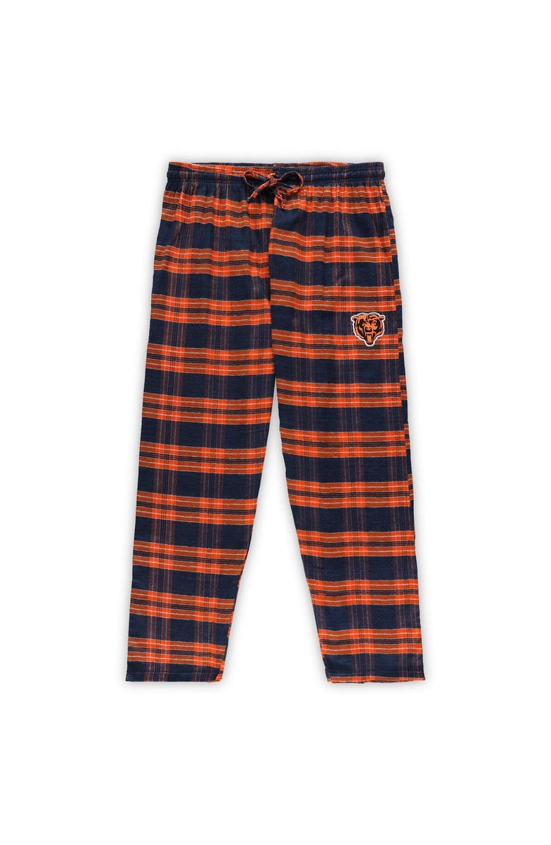 CONCEPTS SPORT Women's Concepts Sport Navy/Orange Chicago Bears Plus Size Badge T-Shirt & Pants Sleep Set, Alternate, color, 