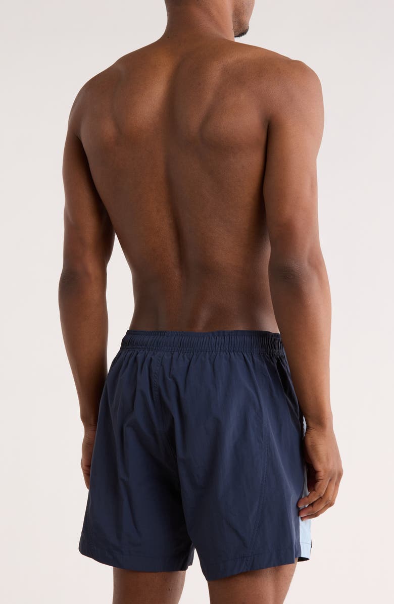 BOSS Suna Swim Trunks, Alternate, color, Navy