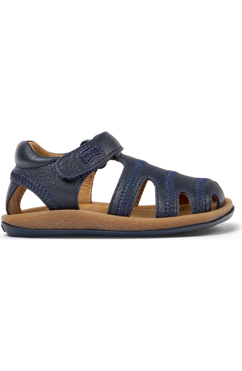 Camper Kids' Bicho Fisherman Sandal, Alternate, color, Navy