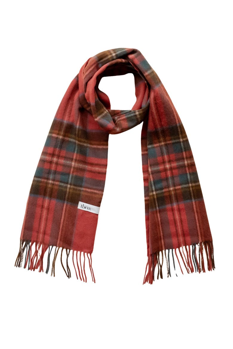 Lambswool Tartan Scarf, Main, color, Stewart Royal Antique