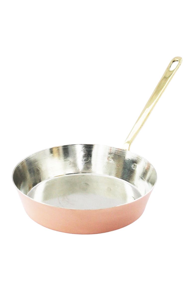Vintage Inspired Copper Fry Pan, Main, color, Copper