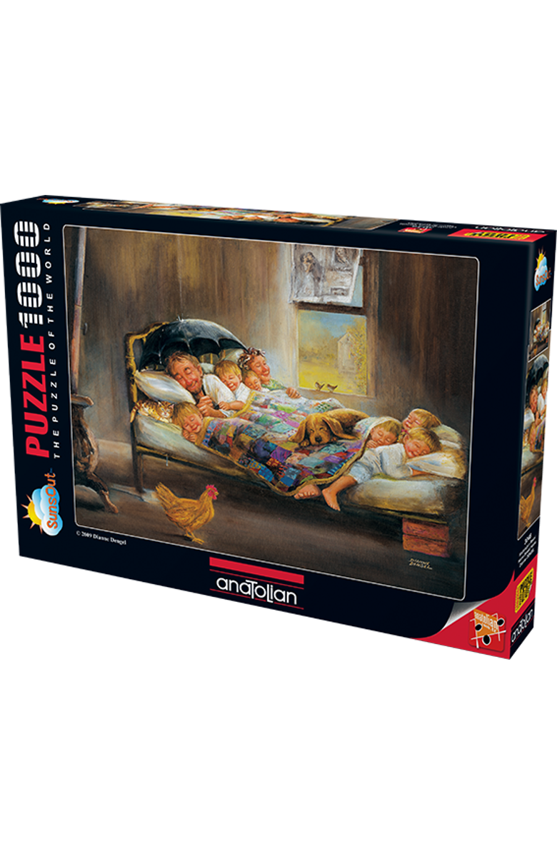 Anatolian Home Sweet Home 1000 piece Jigsaw Puzzle for Adults, Main, color, Multicolor