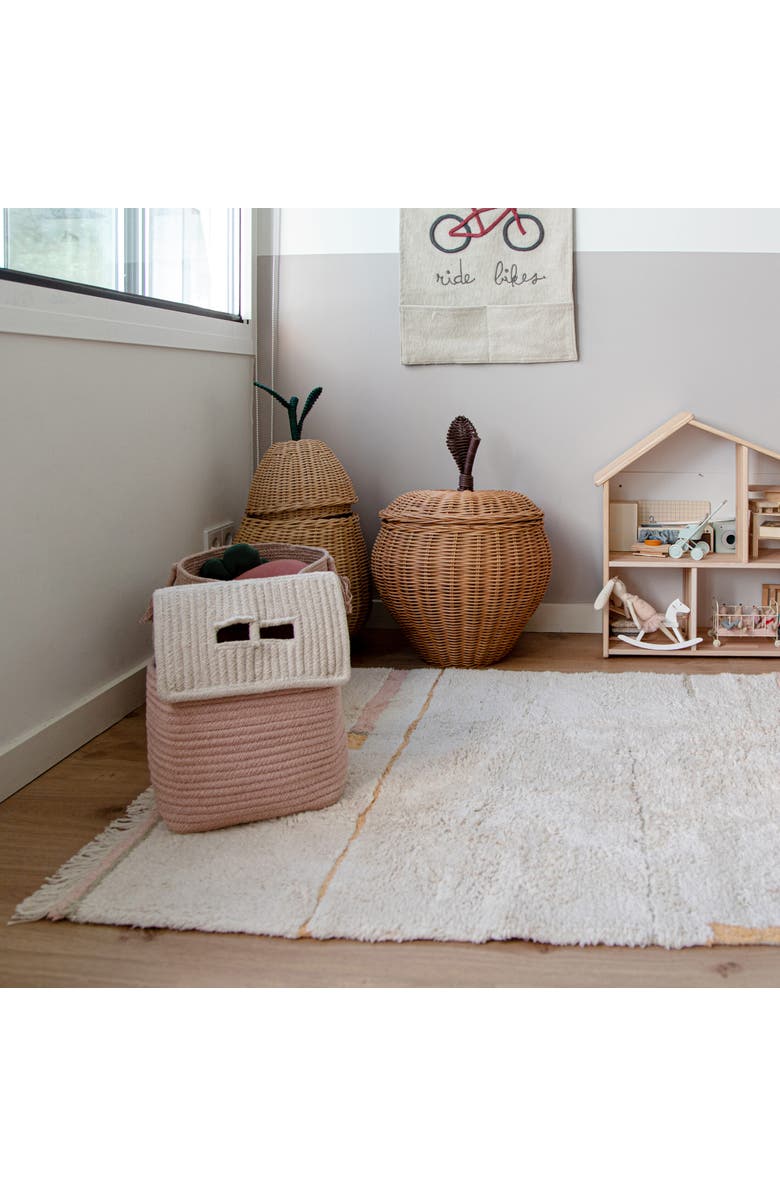 Lorena Canals Basket House, Alternate, color, Vintage Nude, Natural