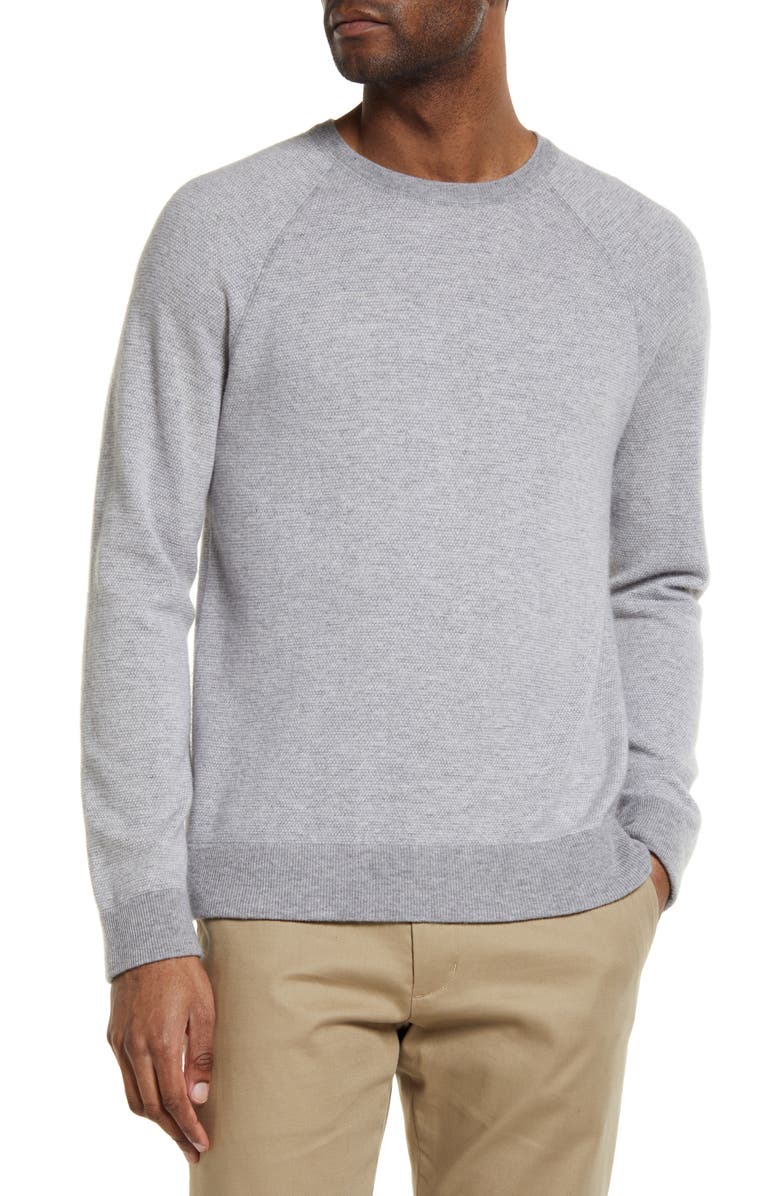 Vince Birdseye Wool & Cashmere Sweater, Main, color, 