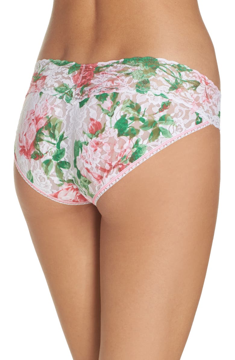 Hanky Panky Print V-Kini Bikini, Alternate, color, 