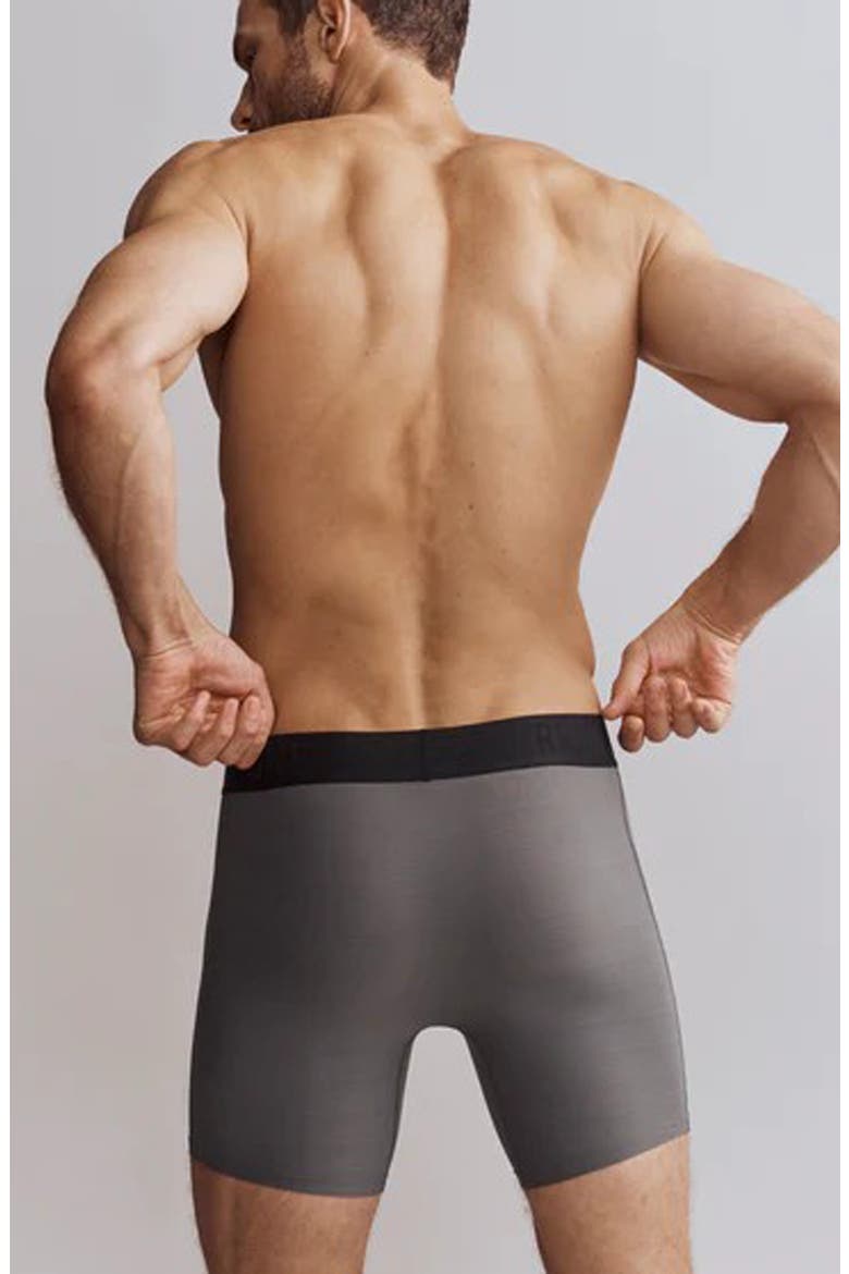 Active C.O.R. 6-Inch Performance Boxer Briefs, Alternate, color, SMOKE
