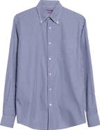 Ralph Lauren Purple Label Cameron Gingham Check Cotton Button-Down Shirt